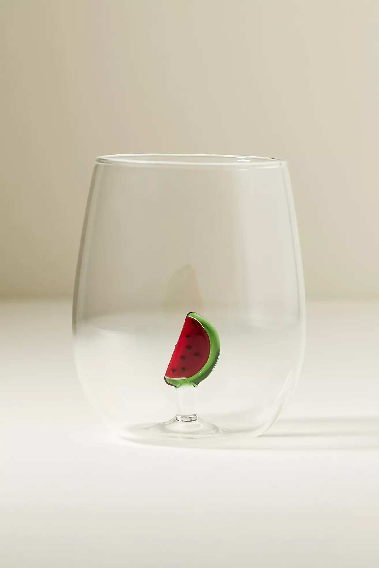 Cheerie Icon Stemless Wine Glass | Anthropologie (US)