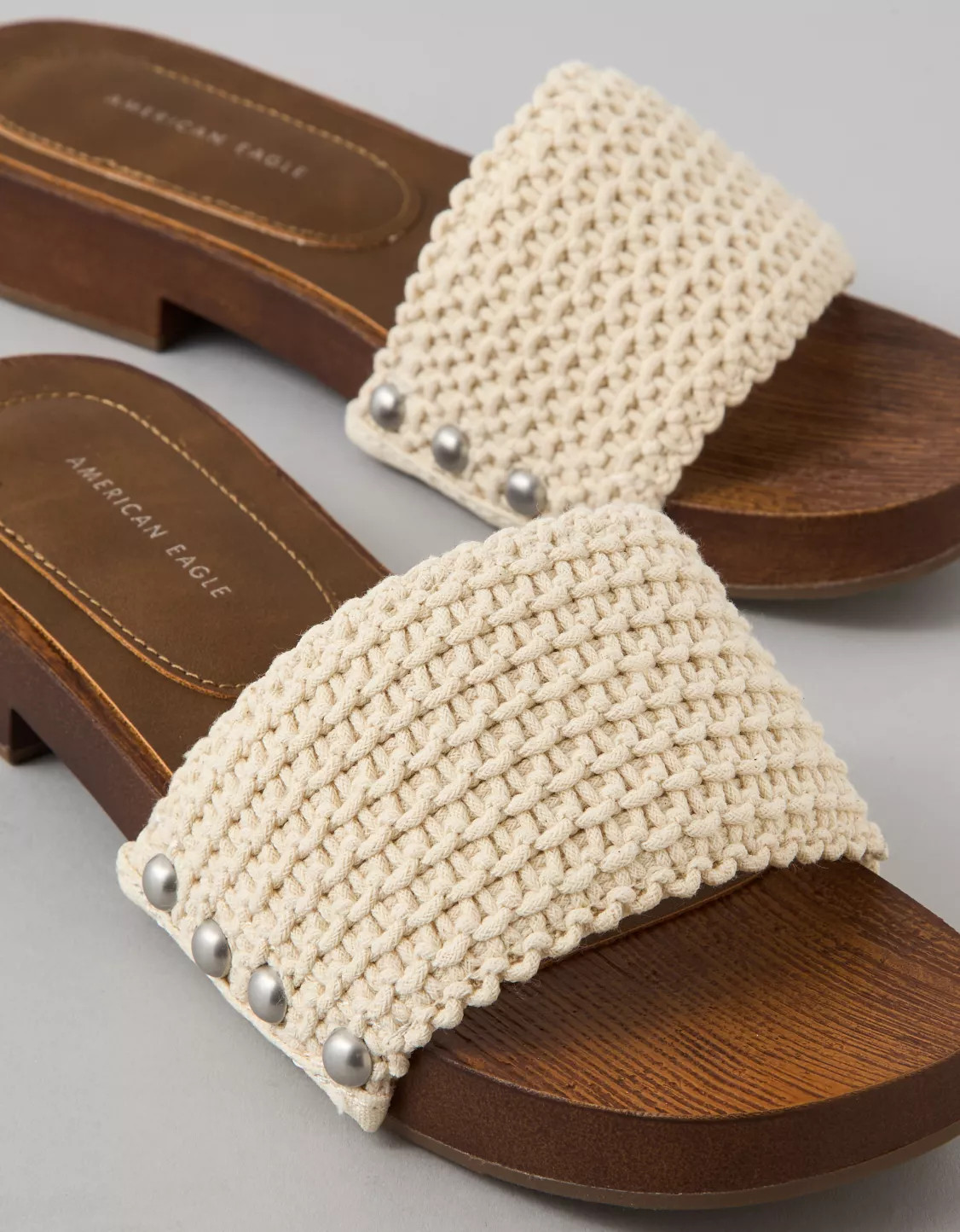 AE Crochet Clog Sandal | American Eagle Outfitters (US & CA)