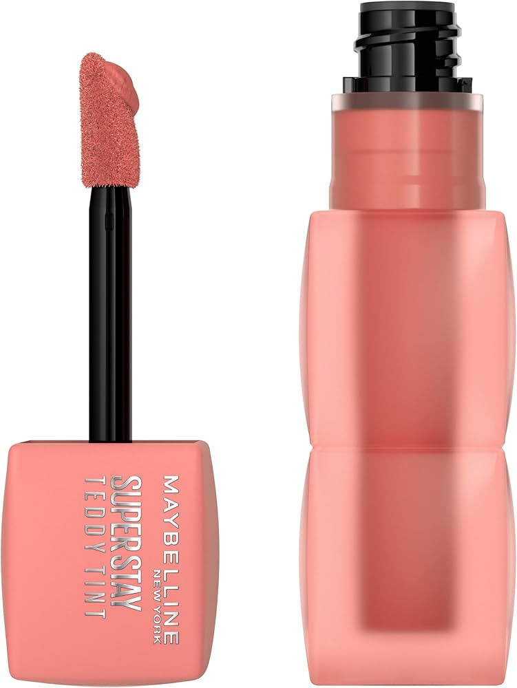 MAYBELLINE Super Stay Teddy Lip Tint, Long Lasting Matte Lipstick For Up To 12HR Wear, Current Mo... | Amazon (US)
