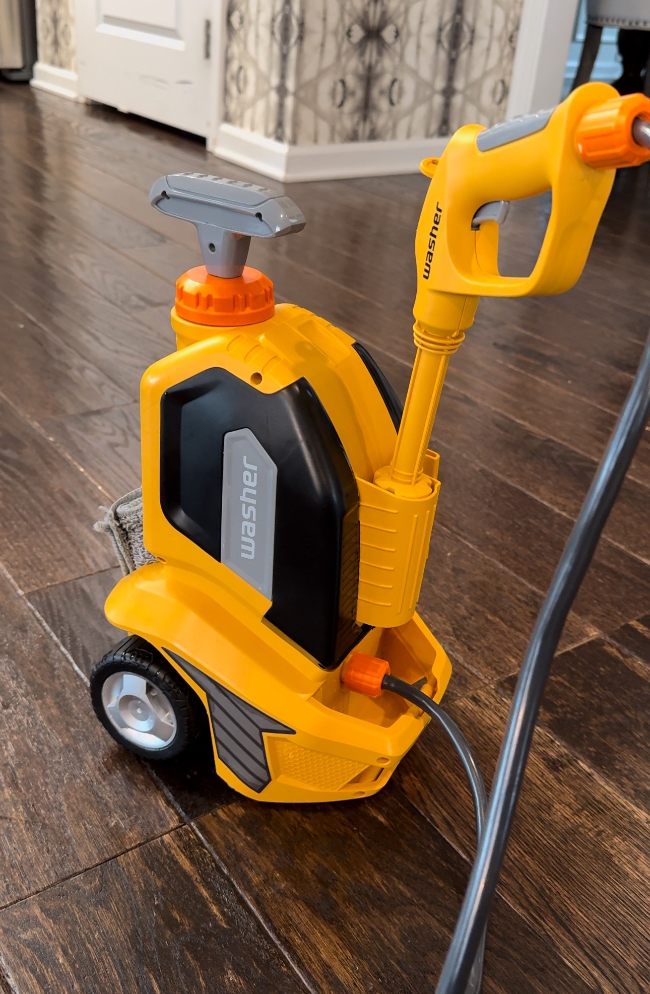 It doesn’t require batteries or charging! 

#LTKBaby #LTKHome #LTKSaleAlert