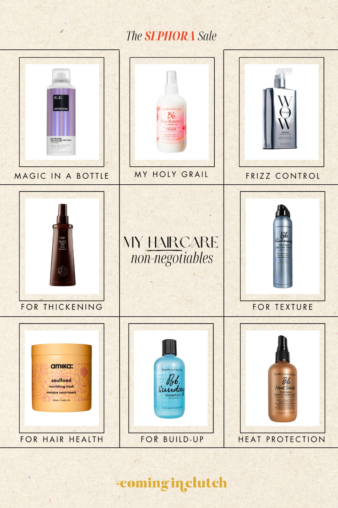 Sephora sale haircare picks 💁🏼‍♀️

Sephora sale picks, Sephora savings event, Sephora makeup faces, Sephora top picks, Sephora markdowns, beauty sale, haircare on sale, hair care faces, haircare, haircare essentials, healthy hair, hair care must haves, hair mask, heat protectant, hair heat protectant, humidity spray, anti frizz

#LTKxSephora #LTKsalealert #LTKbeauty