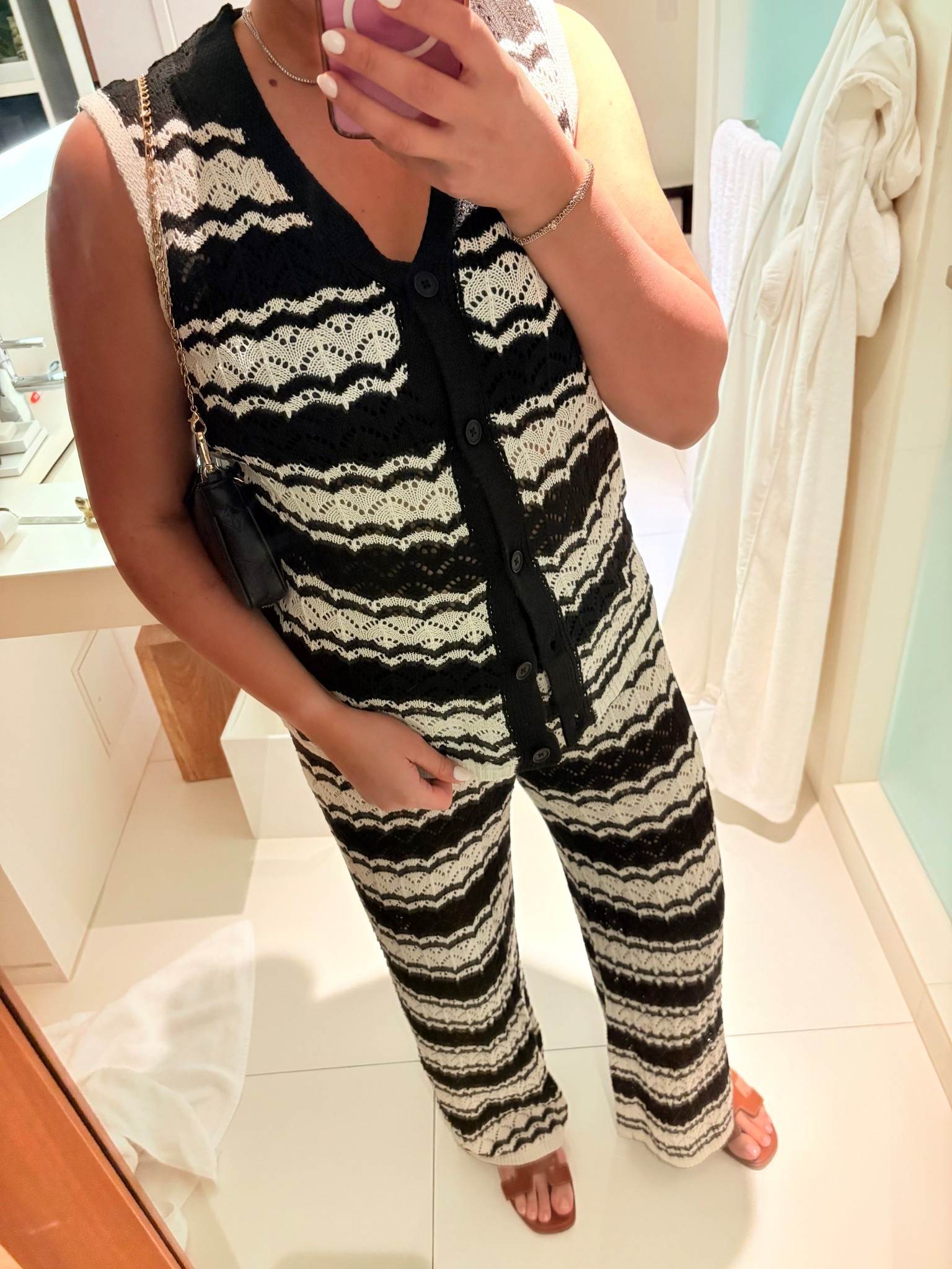 Super comfortable two piece set. Got so many compliments on this. The top would be great also on its own with jeans and the pants can serve as a bathing suit coverup! 

Wearing a large m
Amazon find two piece set matching 

#LTKTravel #LTKFindsUnder50 #LTKSaleAlert