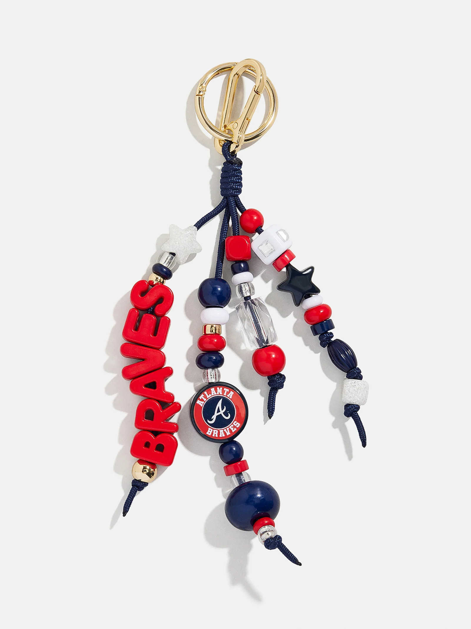 MLB Beaded Bag Charm - Atlanta Braves | BaubleBar