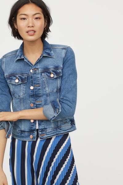 Jeansjacke - Blau/Washed - Ladies | H&M DE | H&M (DE, AT, CH, NL, FI)