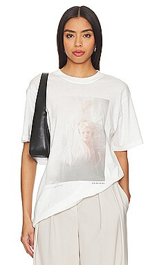 ANINE BING Lili Tee Ab X Mm X Dk in Ivory from Revolve.com | Revolve Clothing (Global)