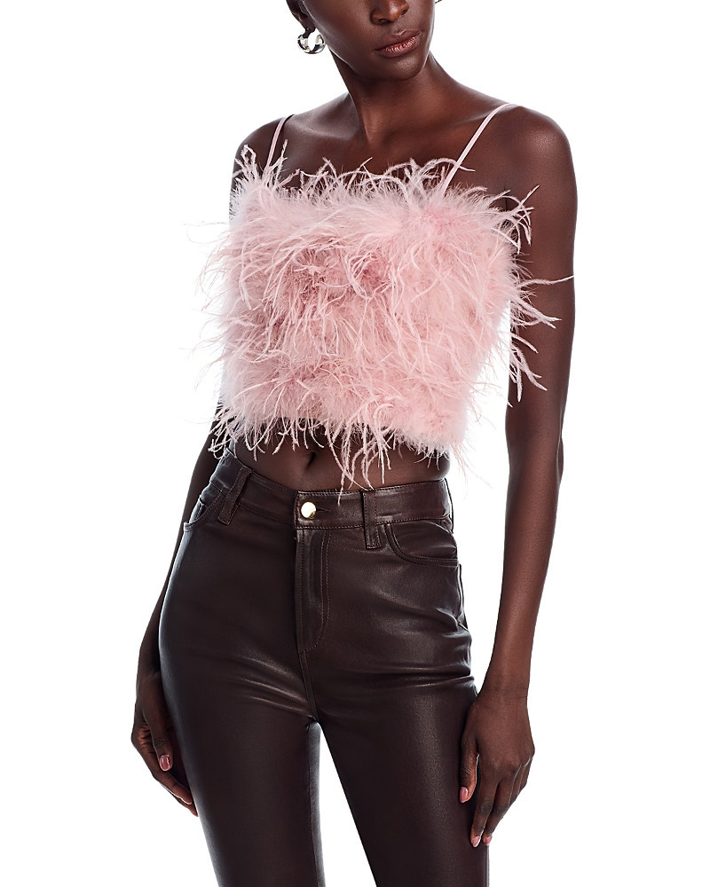 Lucy Paris Milly Feather Top | Bloomingdale's (US)