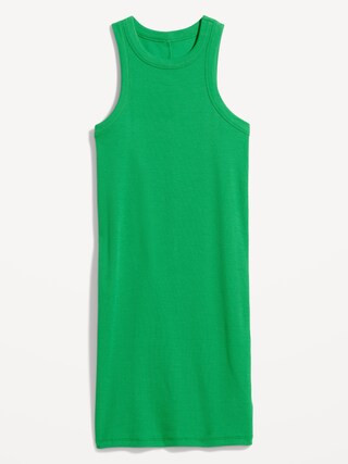 Fitted Sleeveless Rib-Knit Mini Dress for Women | Old Navy (US)
