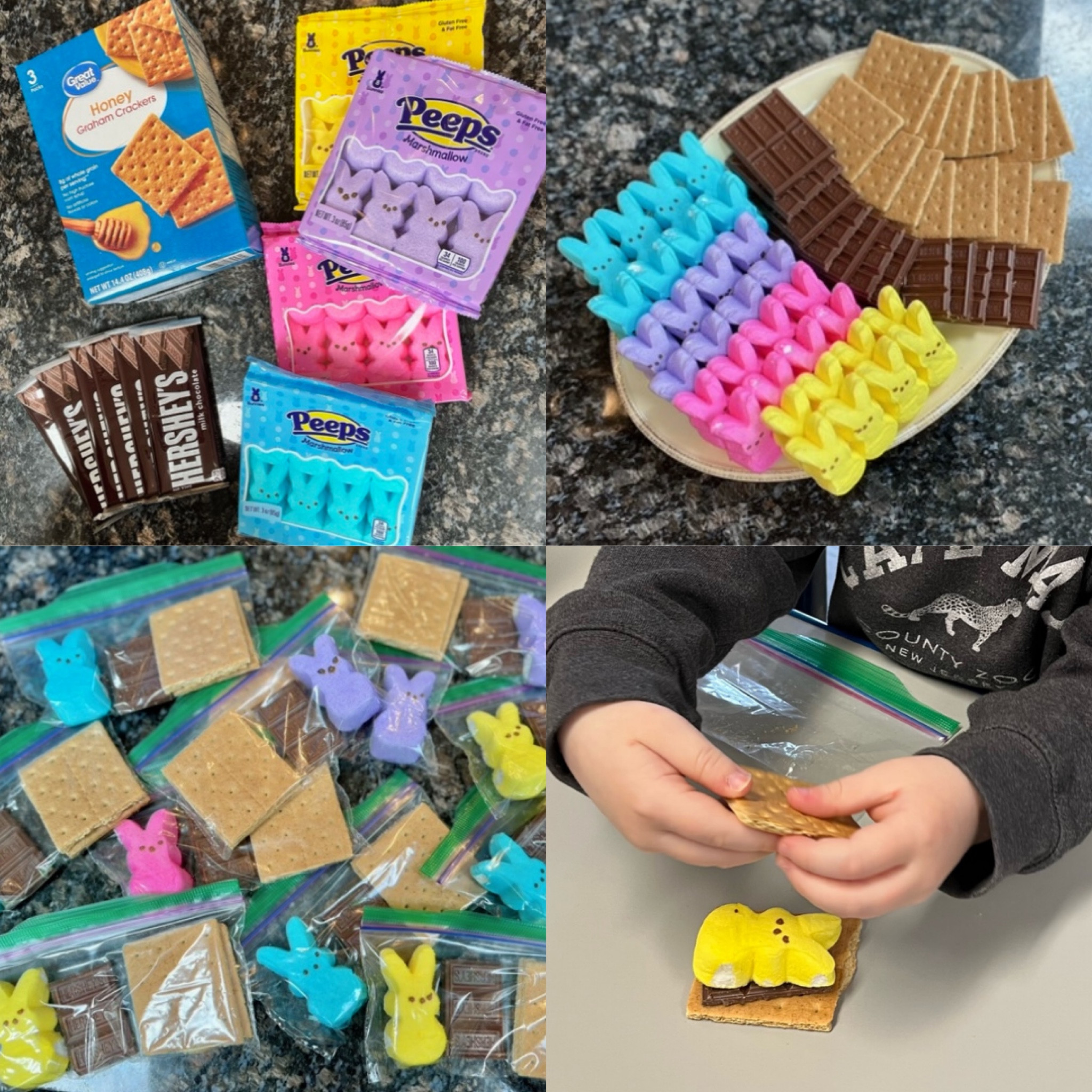 An Easter twist on a campfire favorite! These Easter Peeps S’mores are easy and delicious - spend less without sacrificing quality when you grab your ingredients from Walmart!!

Get the recipe at: https://frugalnthriving.com/2023/04/03/easter-treats/

#walmartpartner #walmart #IYWYK #easter #easter recipes

#LTKhome #LTKSeasonal #LTKkids