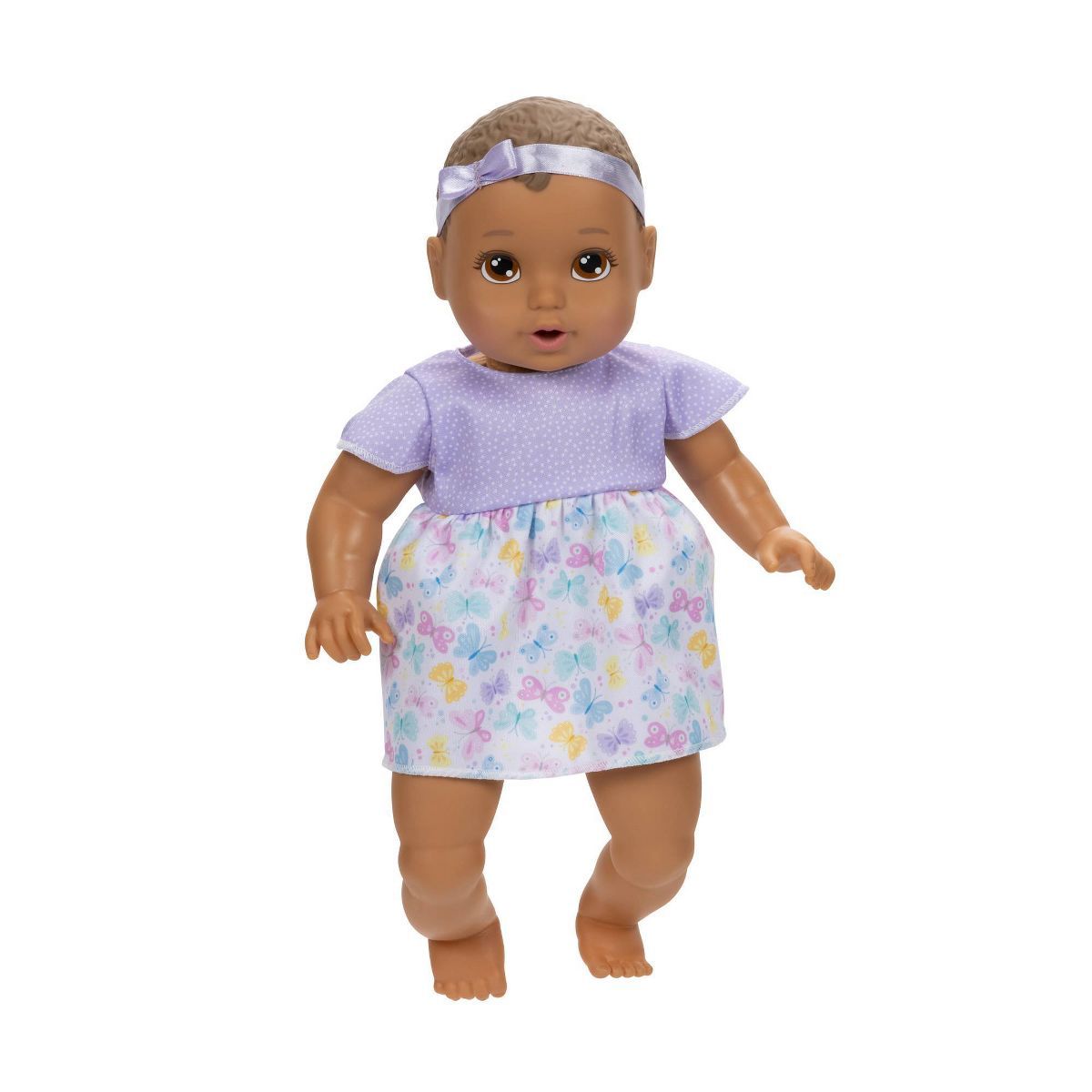 Perfectly Cute Basic 14" Girl Baby Doll - Light Brown Hair, Brown Eyes | Target