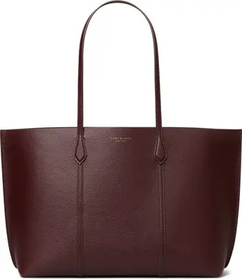 Perry Triple Compartment Leather Tote | Nordstrom