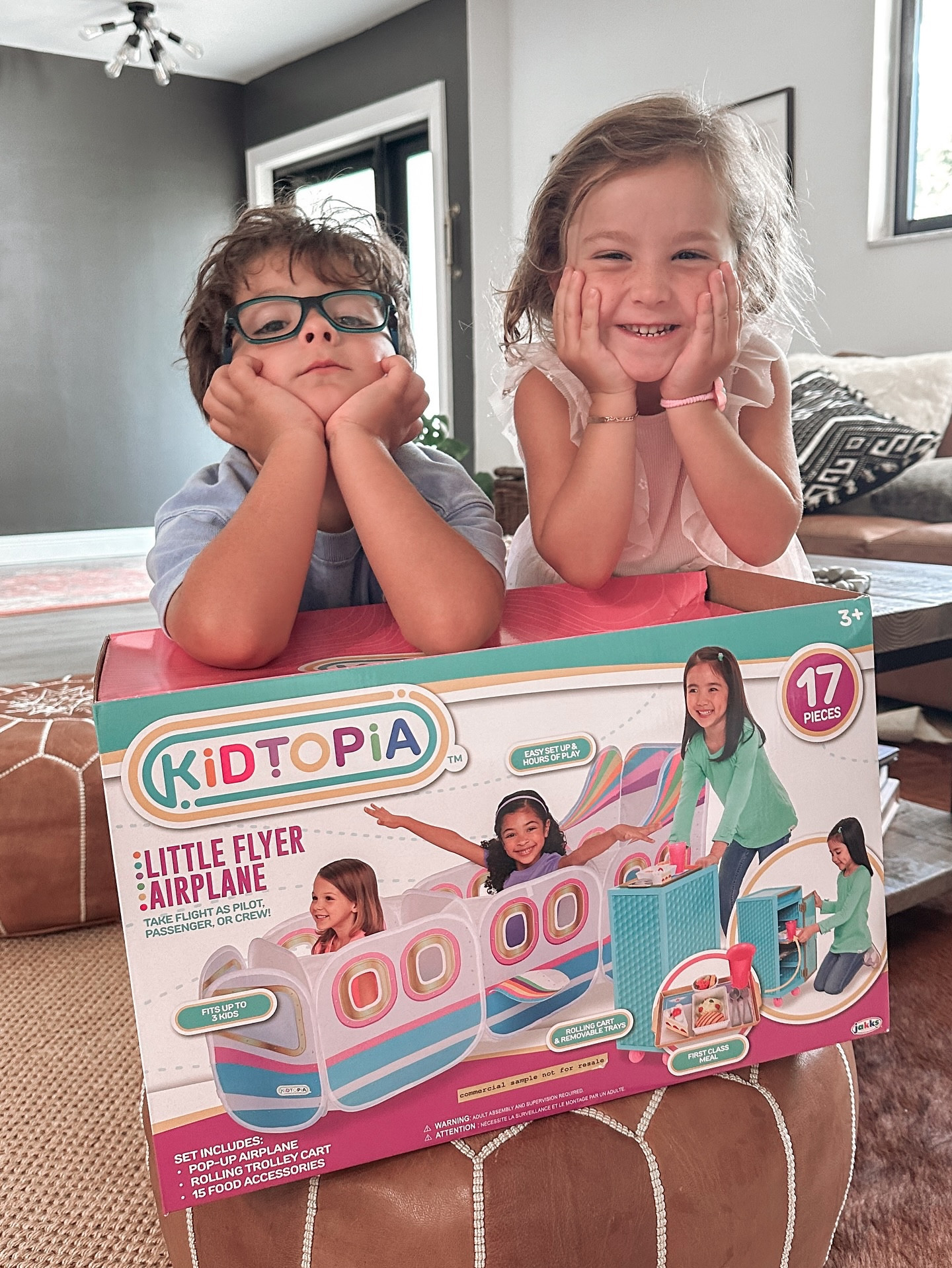 ✈️ Ready for takeoff! My little pilots have been obsessed with the Kidtopia Airline Role Play Set — hours of imaginative flights, teamwork, and nonstop giggles. Love that it’s sturdy, easy to fold up, and makes playtime feel like an adventure. 🧳👩‍✈️🛫 

@influenster @jakkspacific.toys #complimentary #JAKKSPacificToys 
#Kidtopia #ImaginativePlay #playtimemagic