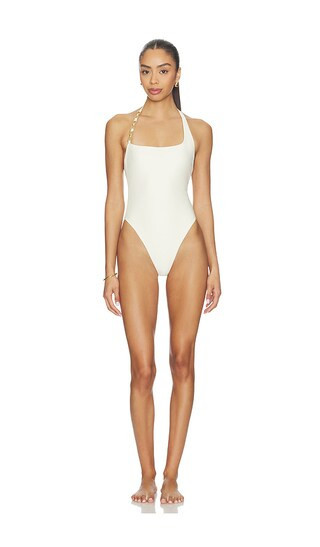 Camila Coelho Limor One Piece in Ivory. - size M | Revolve Clothing (Global)