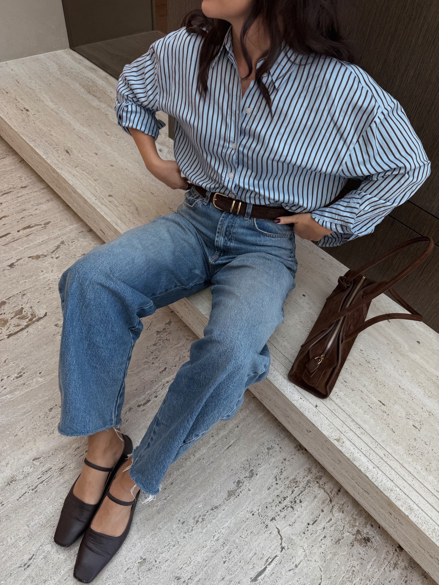 Brown and blue 

#LTKstyletip #LTKuk