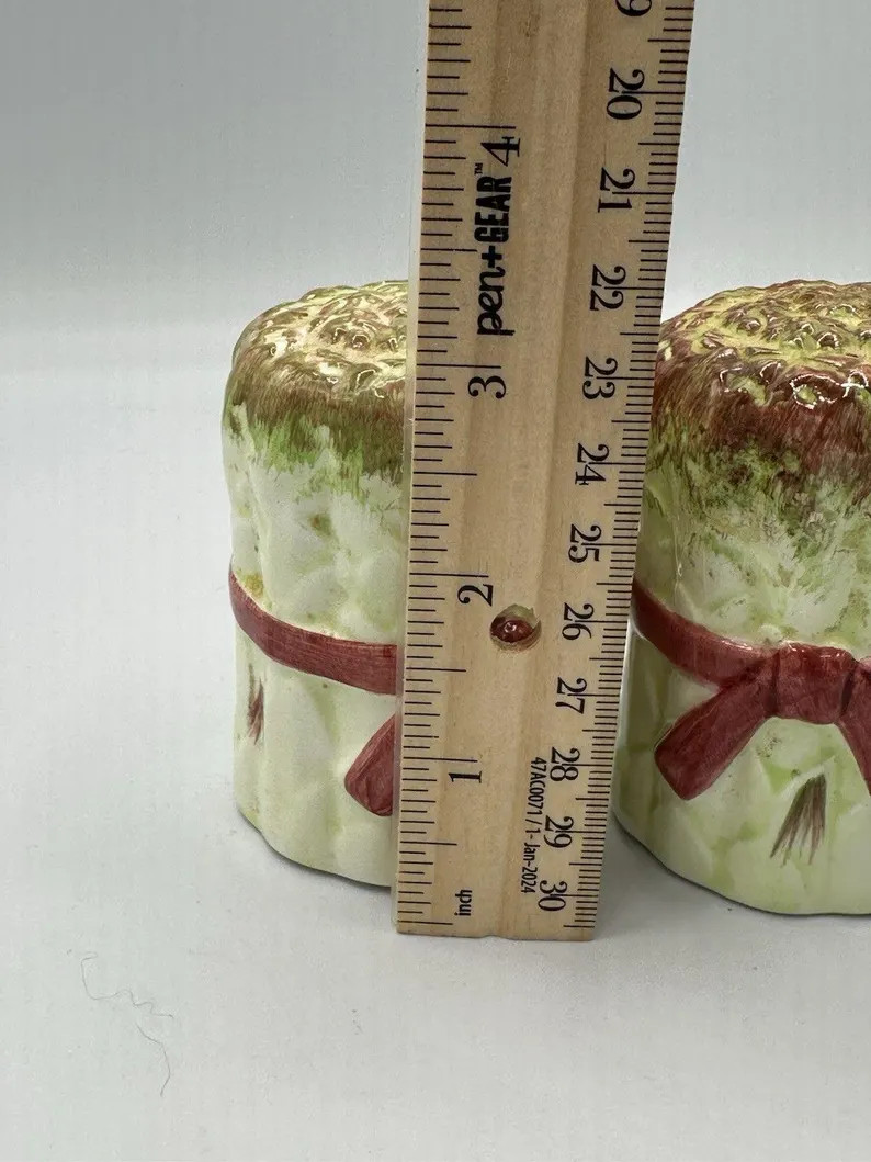 Vintage 1990 Seymour Mann Asparagus Salt & Pepper Shakers Handpainted Ceramic | Etsy (Global)