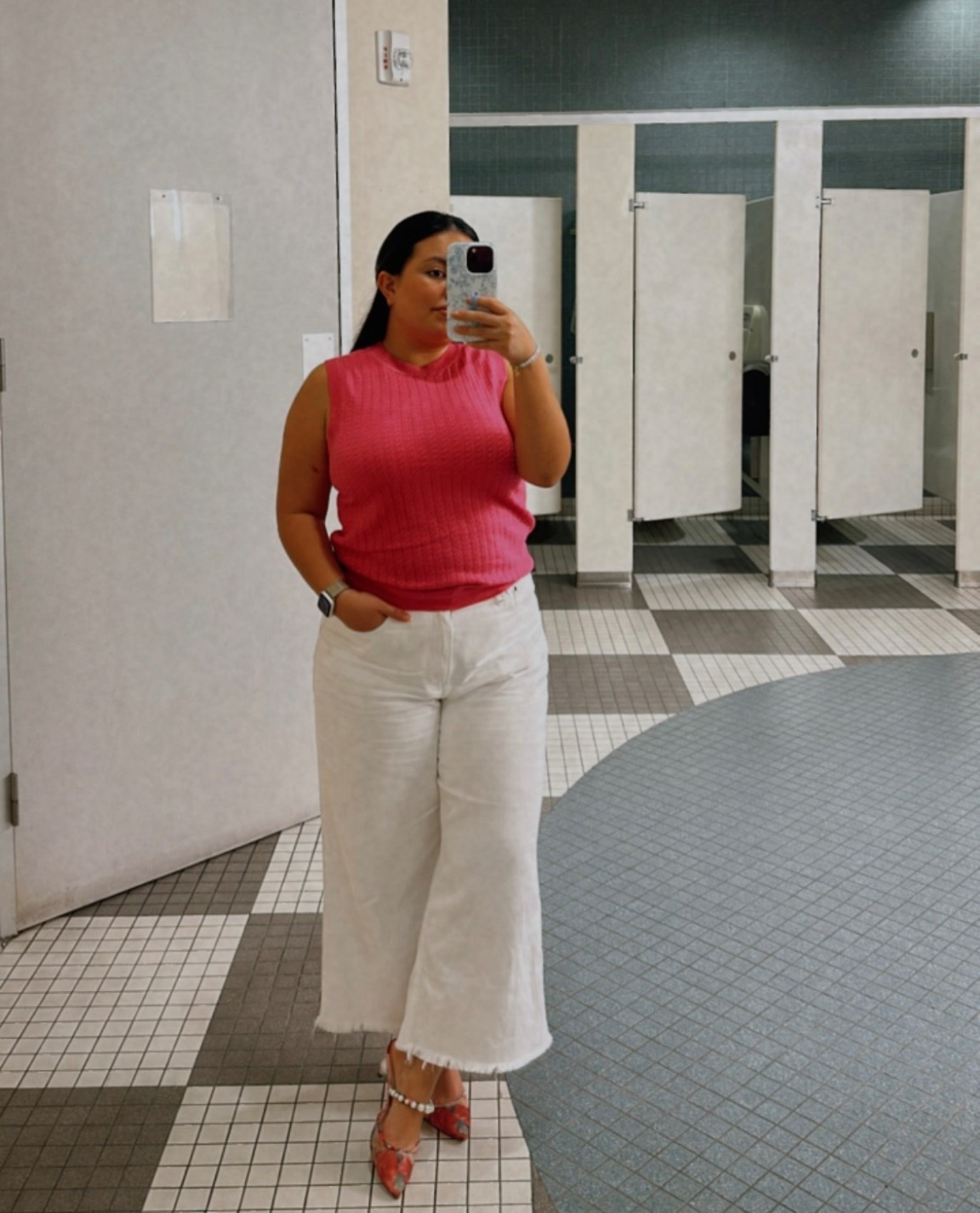 Work outfit, pink vest, summer office fit . Walmart find 

#LTKWorkwear #LTKStyleTip #LTKShoeCrush