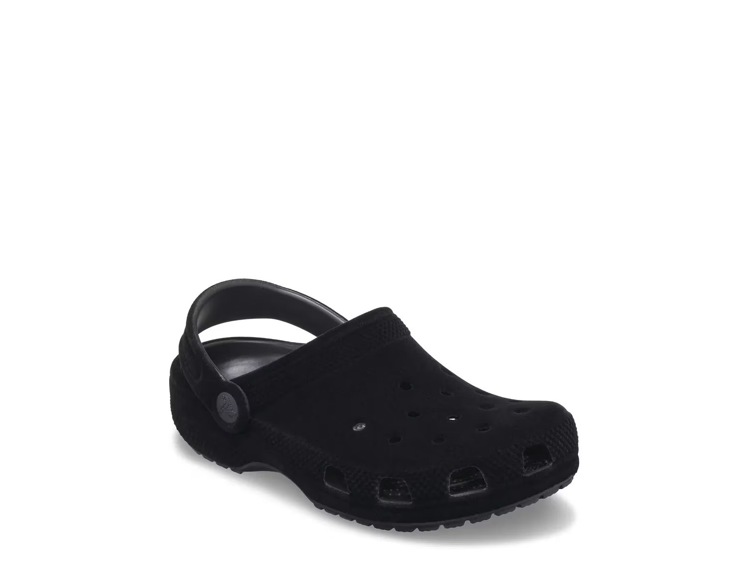 Crocs Classic Velvet Clog Kids' | Girl's | Black | Size 4 Toddler | Clogs | DSW