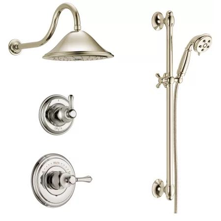 Delta Monitor 14 Series Single Function Pressure Balanced Shower System with Shower Head, and Han... | Build.com, Inc.