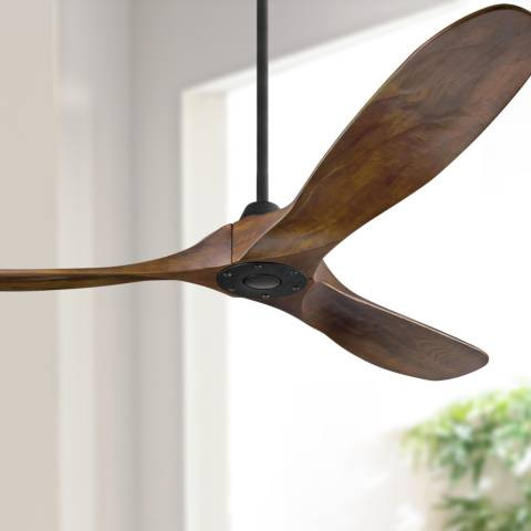 60" Monte Carlo Maverick Matte Black Ceiling Fan | Lamps Plus