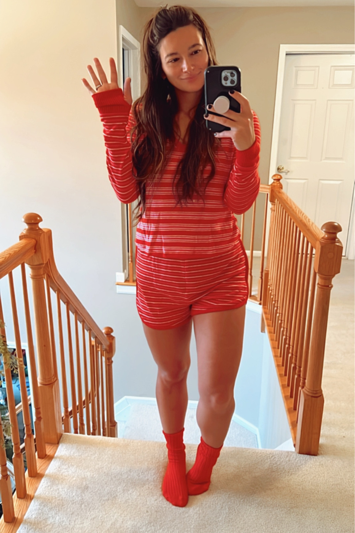 Cosy pajamas with matching socks! Versatile for Christmas season and Valentine’s Day!

#LTKGiftGuide #LTKstyletip #LTKSeasonal