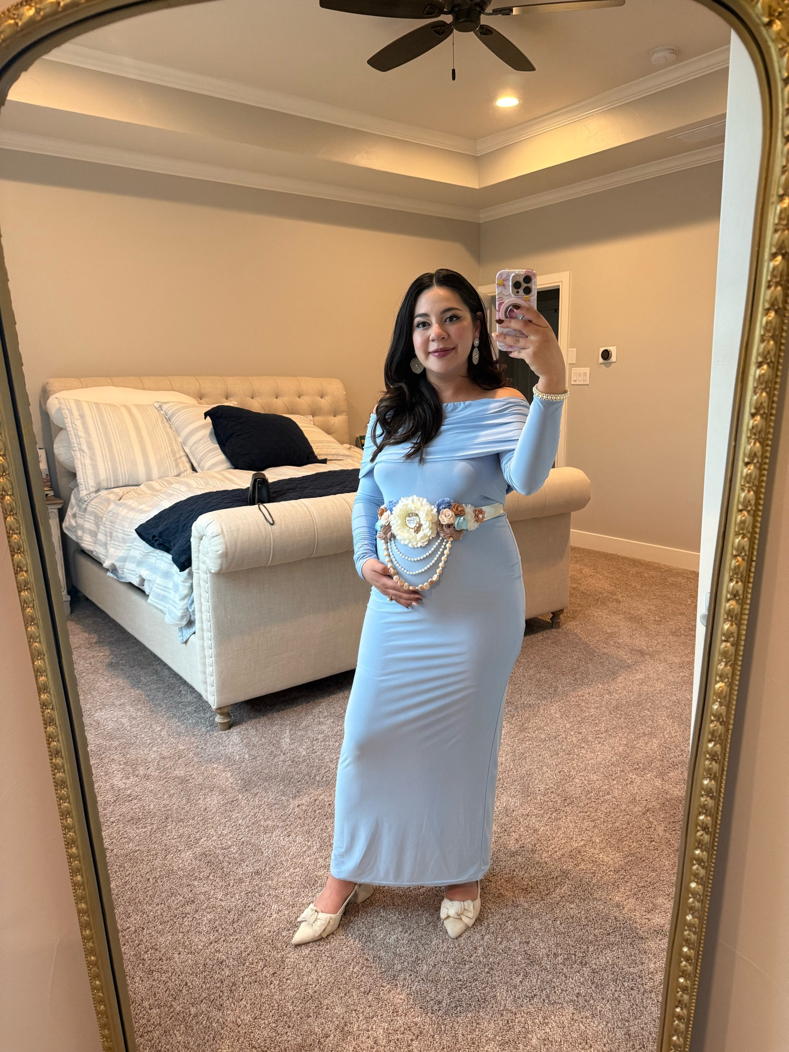 The prettiest baby shower dress! #babybluedress #babyshower

#LTKStyleTip #LTKBump #LTKBaby