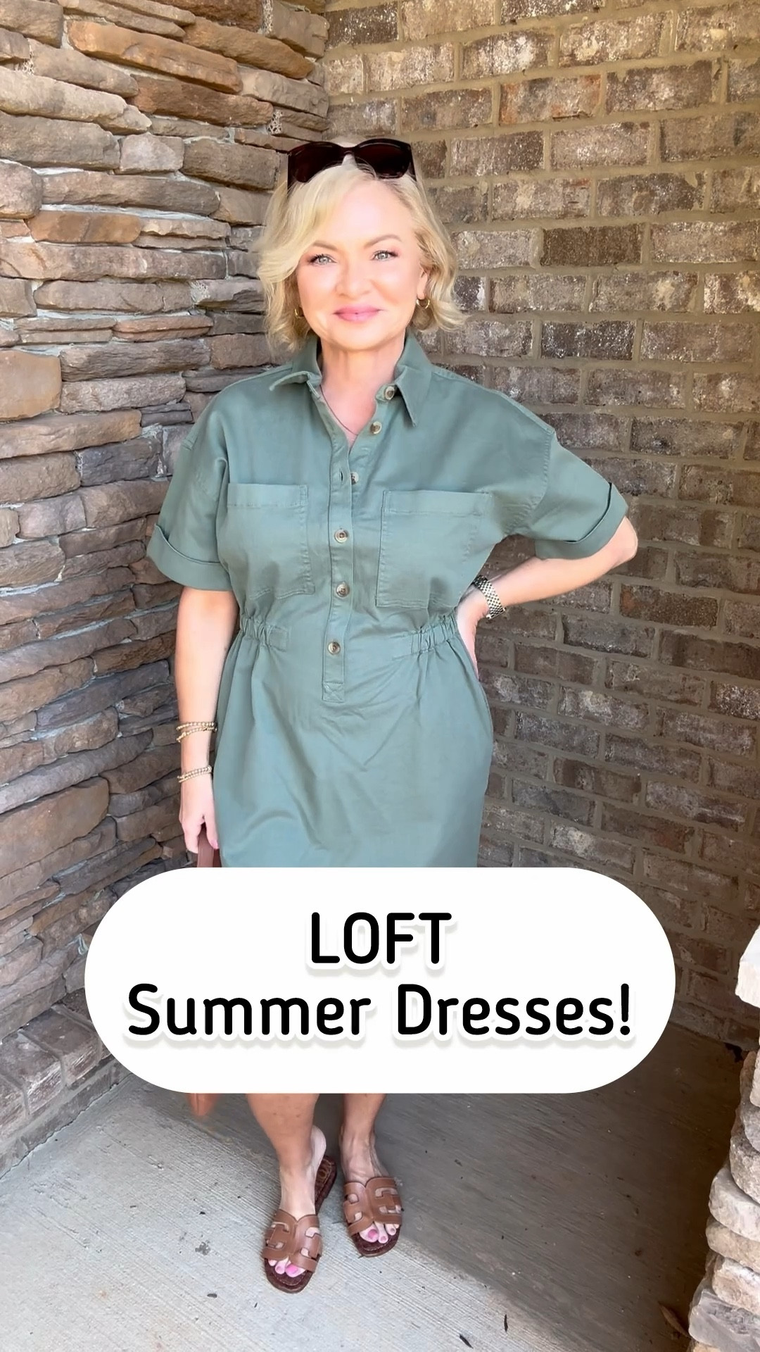 ‼️ SALE ‼️ This weekend you can get these dresses & more for 40% plus an extra 15% off! And they come in petite sizes! I’m wearing a 6 petite in the green dress, Medium Petite in the 2nd dress, 6 petite in the striped dress and Small petite in the gray dress. 

Summer outfit
Summer dress
Petite fashion 
Over 40

#stylewithserena
#petitefashion
#midlifefashion
#fashionover40
#fashionover50

#LTKSaleAlert #LTKPetite #LTKOver40