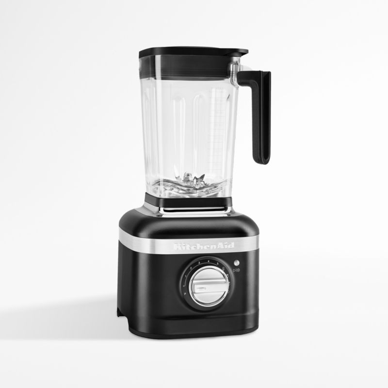 KitchenAid K400 Matte Black Blender + Reviews | Crate & Barrel | Crate & Barrel