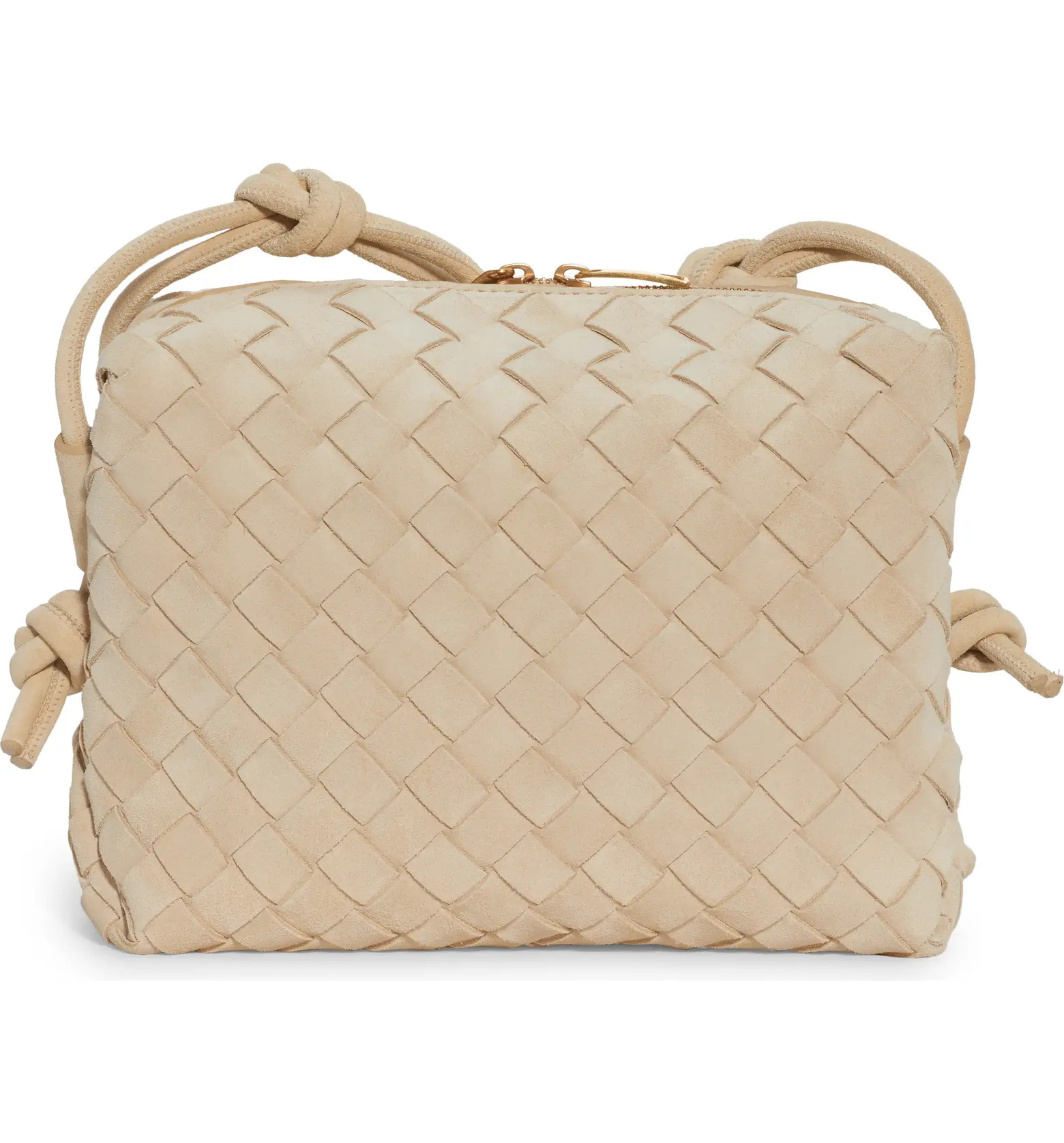 Small Loop Intrecciato Leather Shoulder Bag | Nordstrom