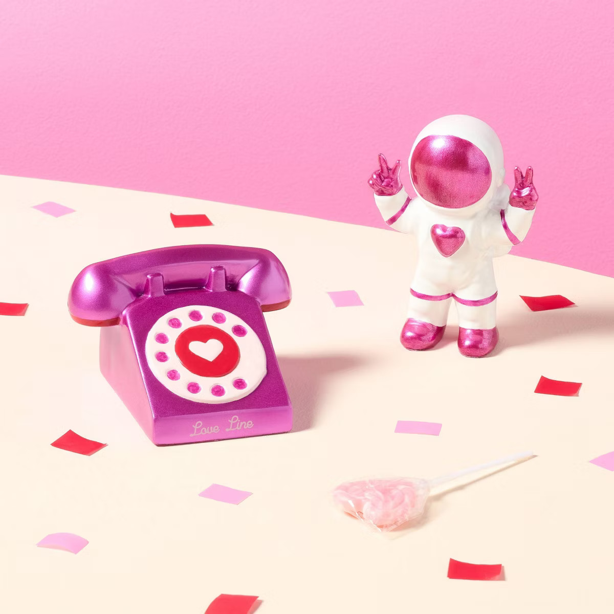 Valentine's Day Polyresin Love Line Figurals - Spritz™ | Target