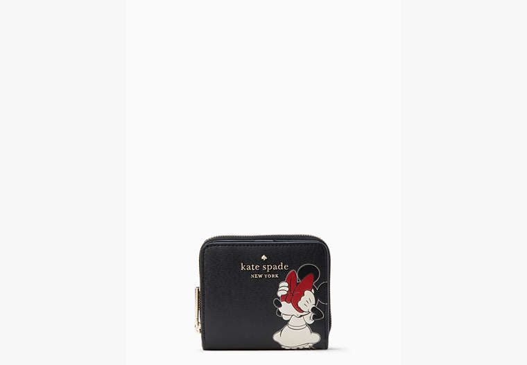 Disney X Kate Spade New York Minnie Mouse Zip Around Wallet | Kate Spade Outlet