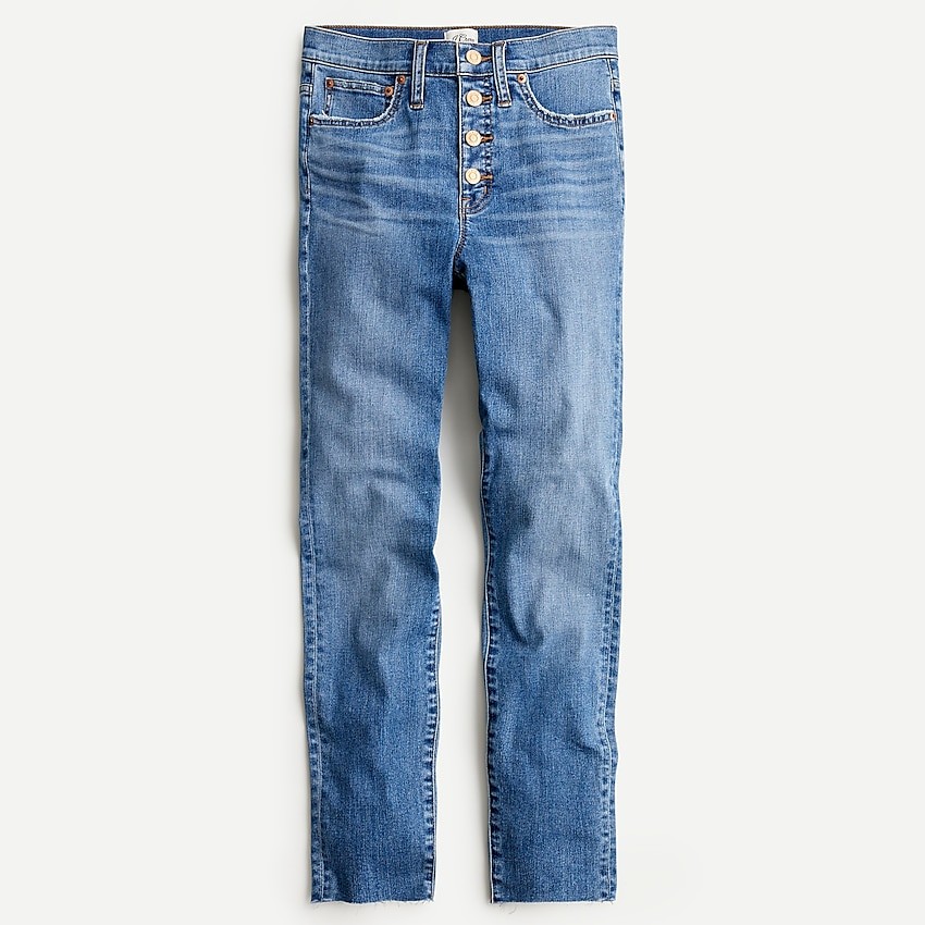 9" high-rise toothpick jean in Buffalo wash | J. Crew US