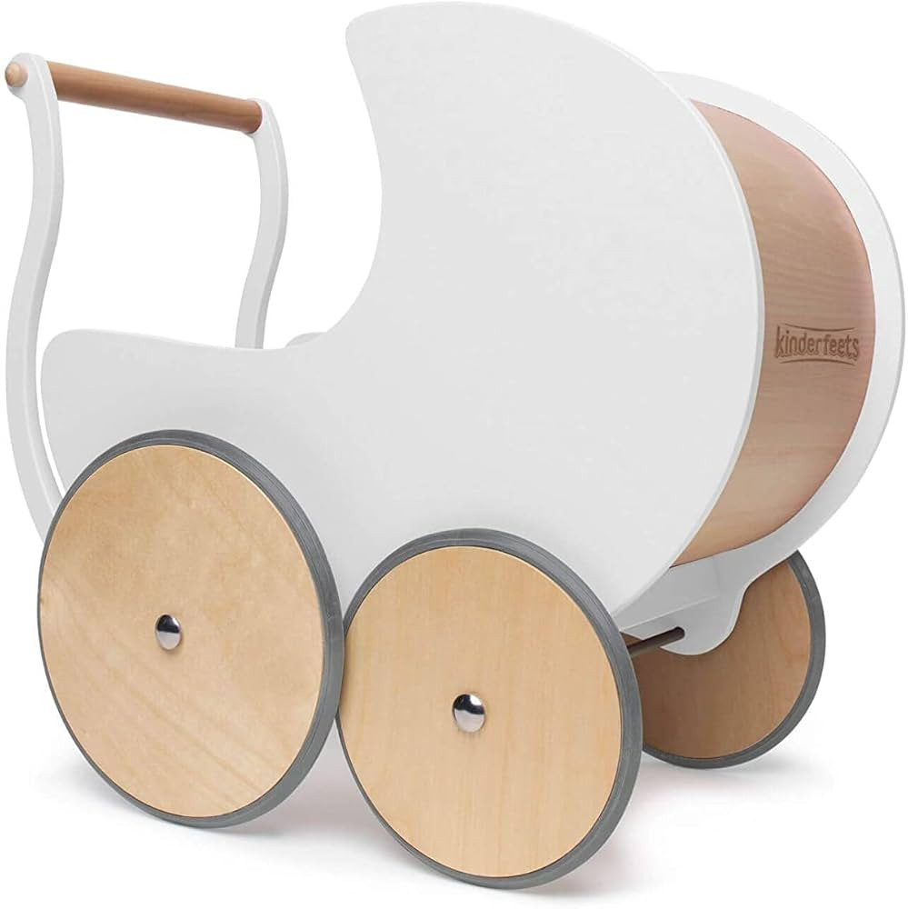Kinderfeets Pram Walker - Toy Stroller for for Babies, Kids, and Toddlers | Sustainable and Eco-F... | Amazon (US)