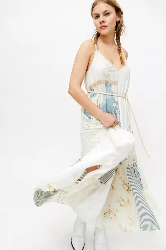 Kimchi Blue Dorothy Patchwork Maxi Dress | Urban Outfitters (US and RoW)