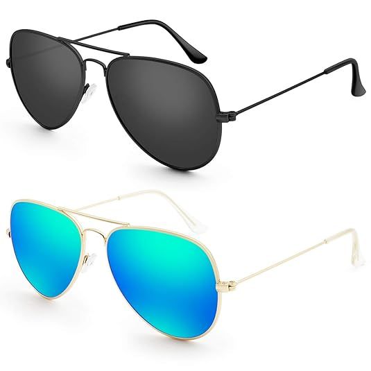 Livhò Aviator Sunglasses Polarized for Men Women Metal Frame UV 400 Protection Outdoor | Amazon (US)