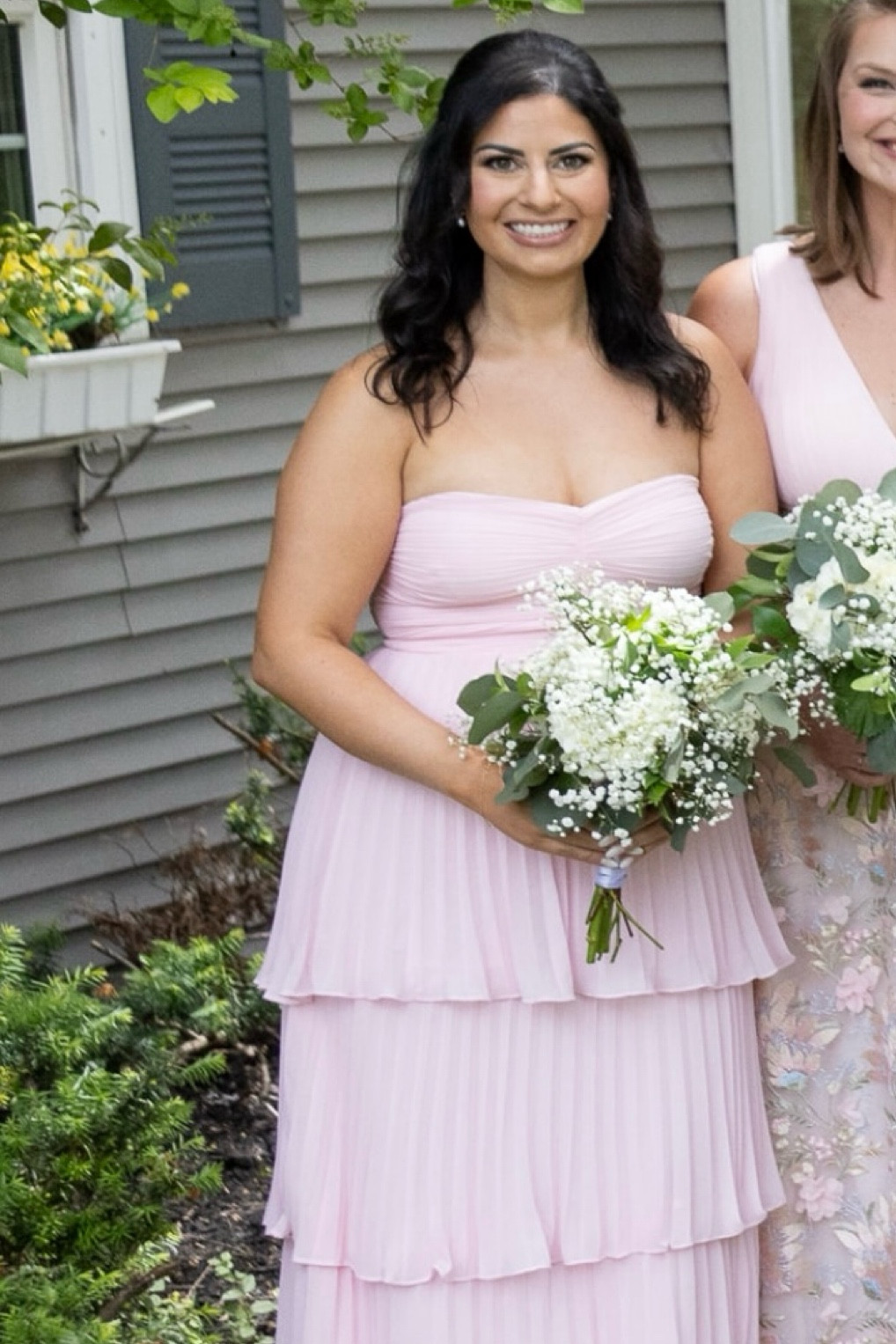 Pink Bridesmaid look #wedding #bridesmaid 