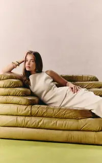 Co-ords | White Woven Mid Rise Midaxi Skirt | PrettyLittleThing | PrettyLittleThing UK