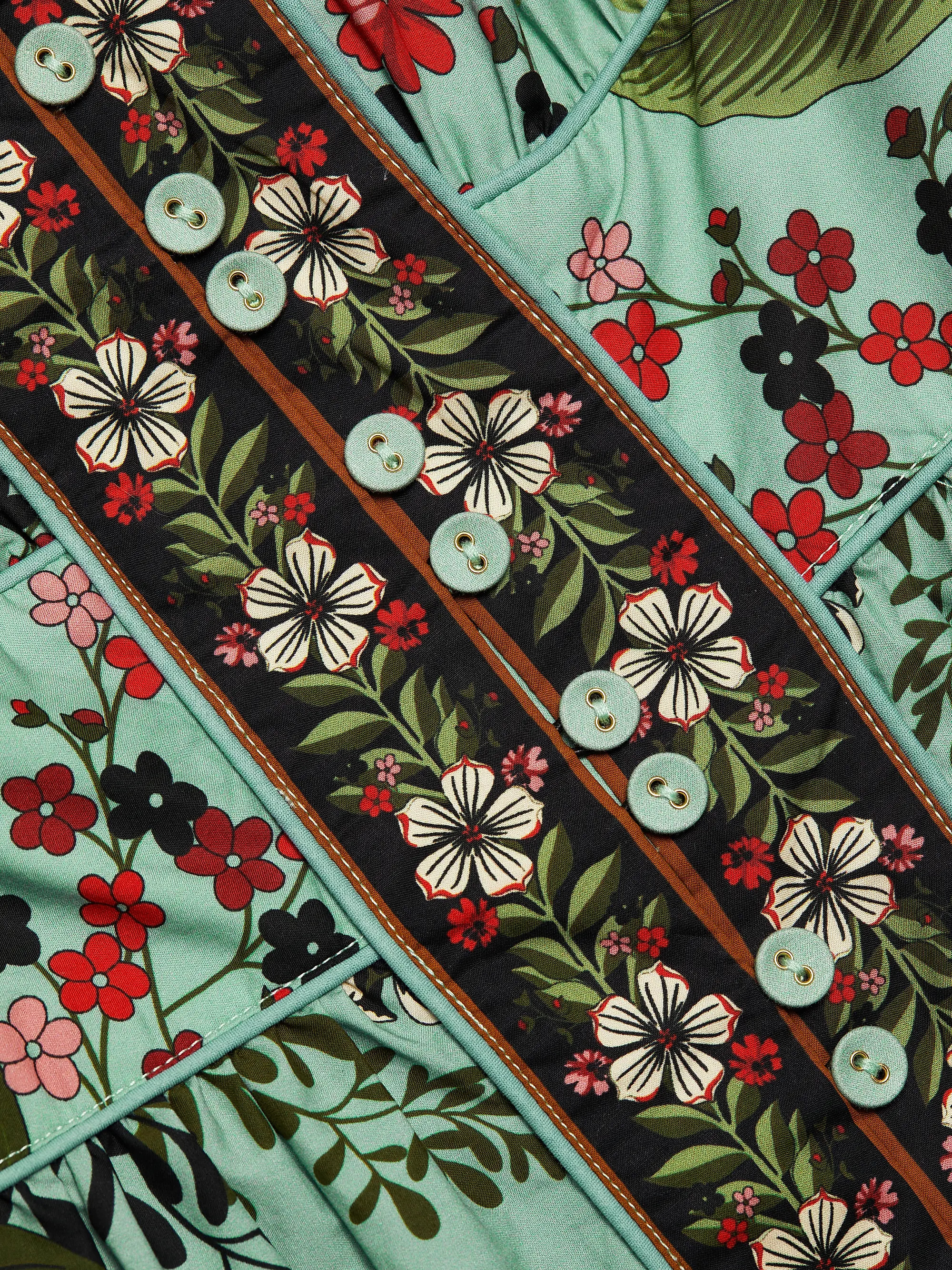 Beauty Bouquet Floral Minidress | Saks Fifth Avenue