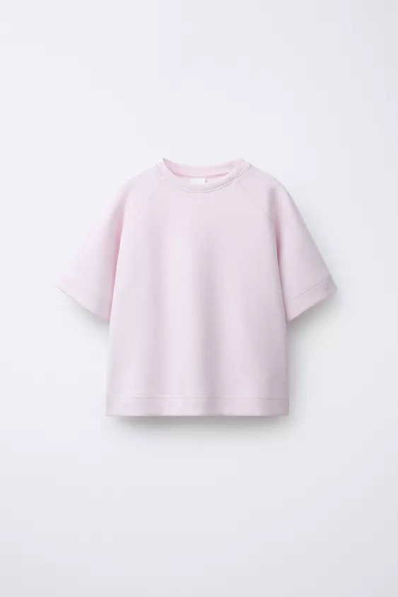BASIC RAGLAN SLEEVE T-SHIRT | Zara US