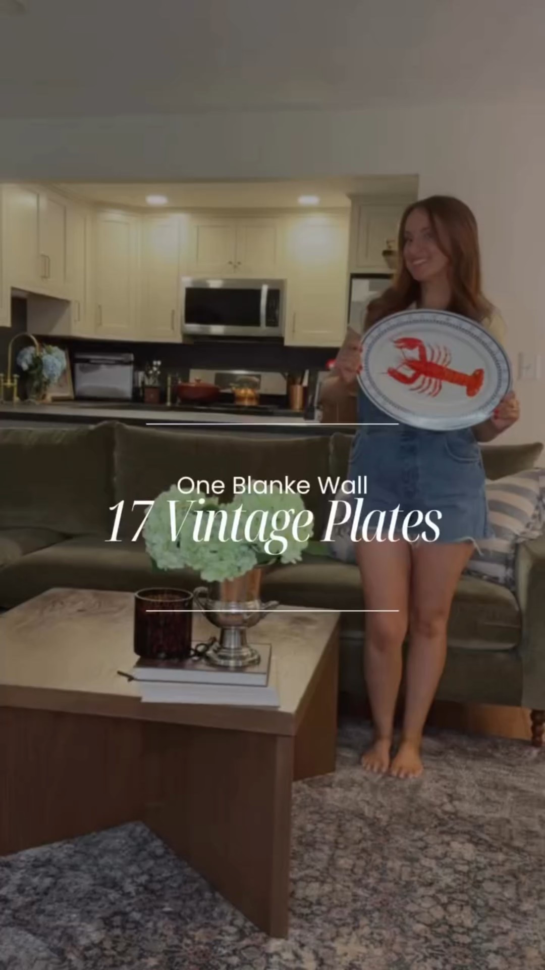 One of my favorite walls in the whole house now💛

What started as a blank space turned into something that makes me smile every time I walk by. None of the plates match, and that’s the point — it’s collected, layered, personal.
If you’ve been scared to start a gallery wall, here’s your sign. Let it be imperfect. Let it be fun.

Plates are vintage + thrifted, but I’ll link similar ones on LTK just in case you want to build your own version 🫶

#vintagehome #platewall #gallerywallideas #homedecorinspo #collectedhome #homewithem #cozyeclectic #howihome #vintageplates #nancymeyers