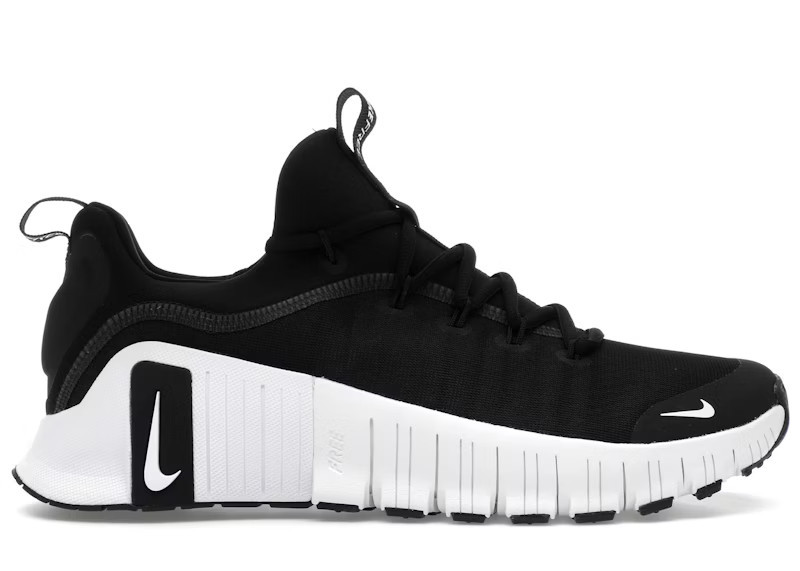 Men's Nike Free Metcon 6 Sneakers in Black/White | StockX