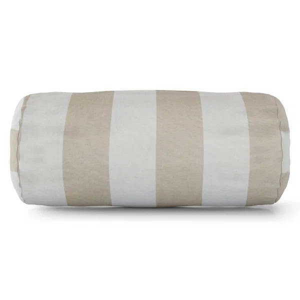 Whipton Striped Indoor/Outdoor Reversible Throw Pillow | Wayfair North America
