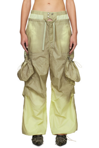 Khaki Balloon Cargo Pants | SSENSE