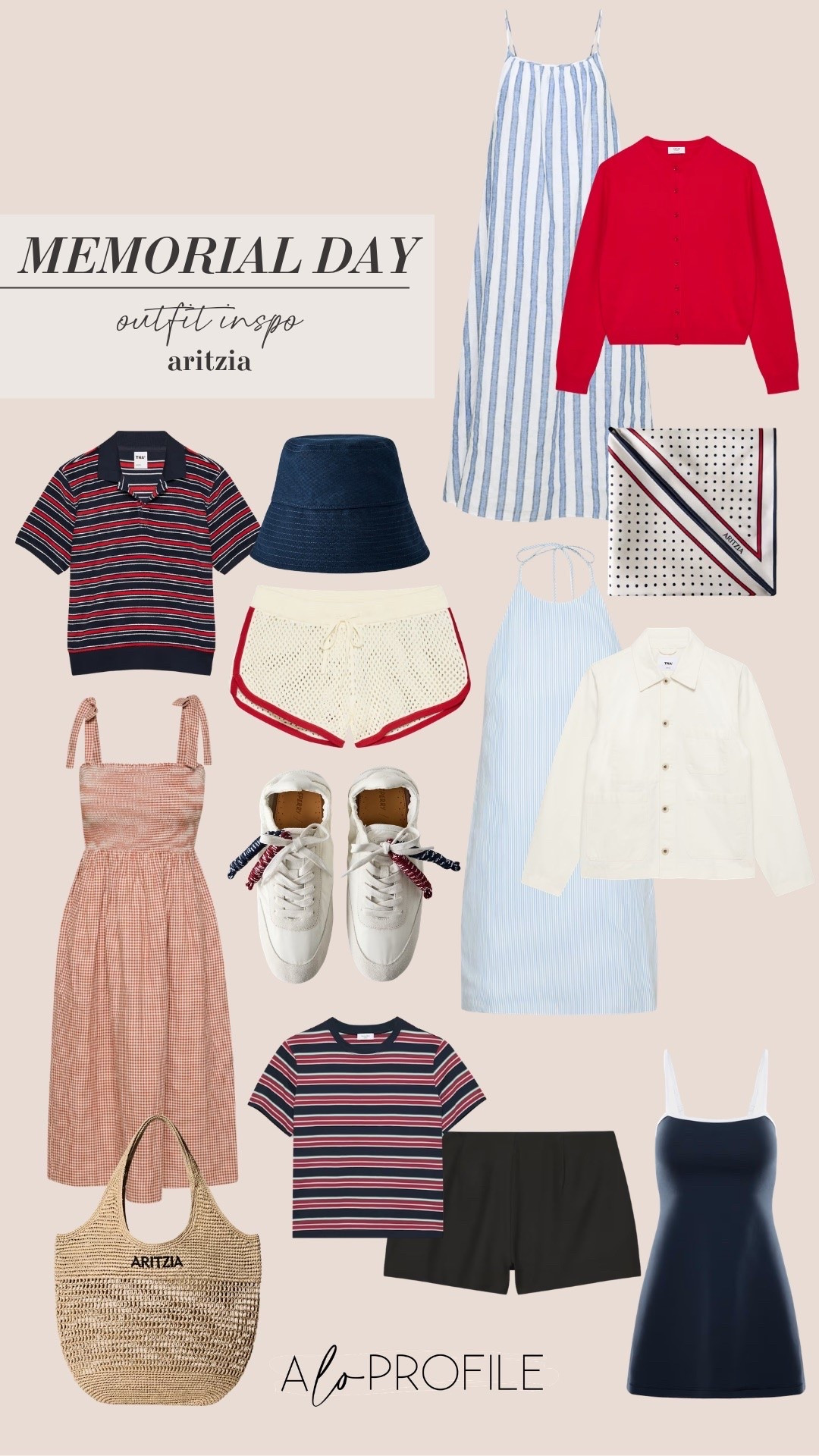Memorial Day Outfit Ideas via Aritzia 🤍
