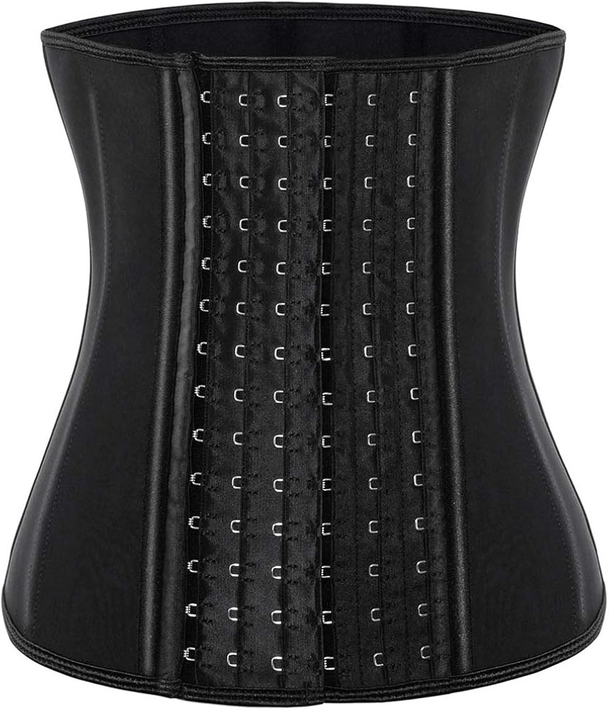 ECOWALSON Waist Trainer for Women Corset Cincher Body Shaper Girdle Trimmer with Steel Bones Exte... | Amazon (US)