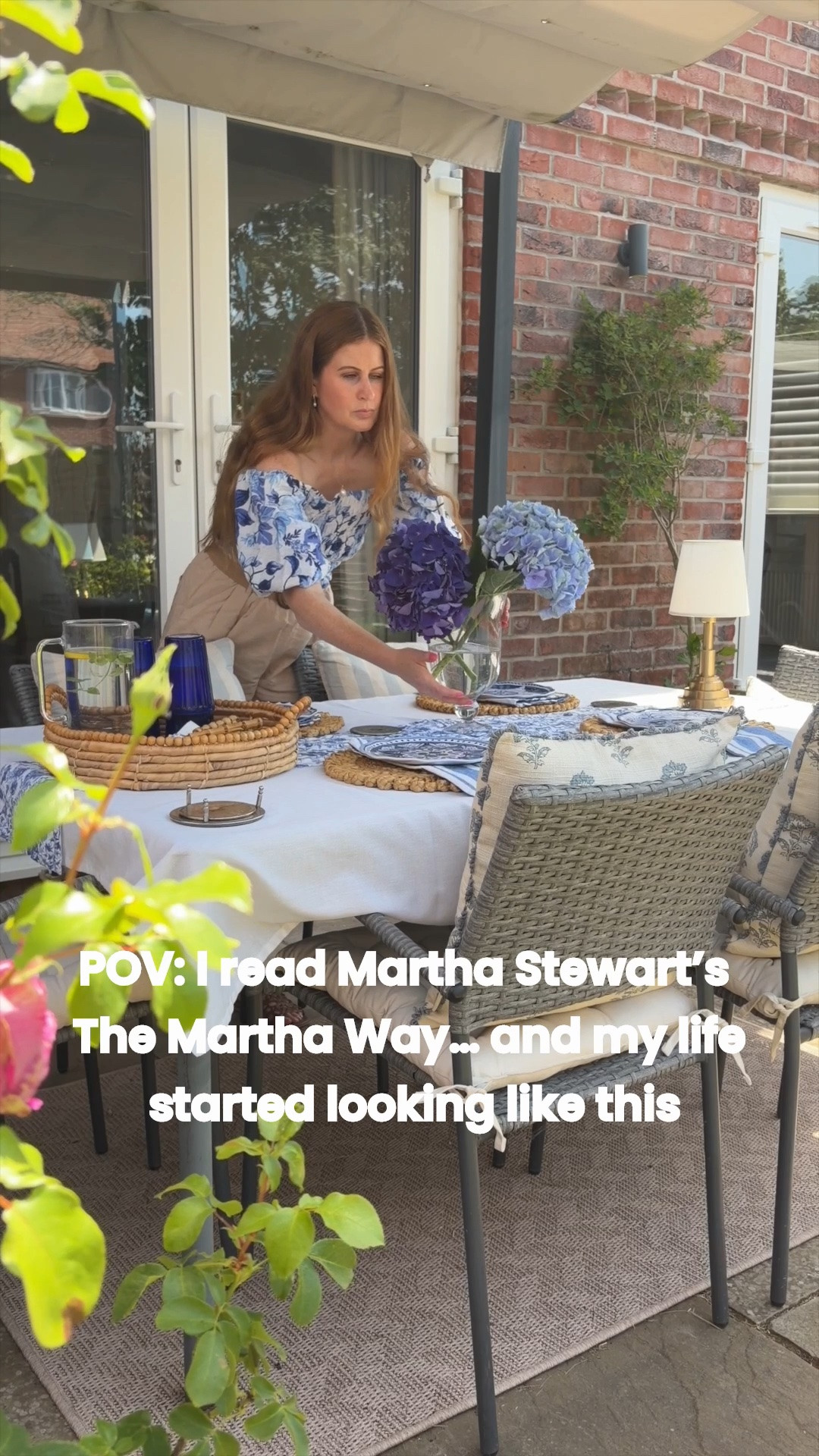 I picked up Martha Stewart’s new book The Martha Way expecting tips on cooking and organising.

Instead, I found a philosophy for how to live.

It's about taking pride in your home, cooking with intention, creating beautiful everyday moments, growing things, hosting people you love, and believing that the little details matter.

Welcome to my Martha era. 👒🥕🍸

#LTKuk #LTKsummer #LTKhome