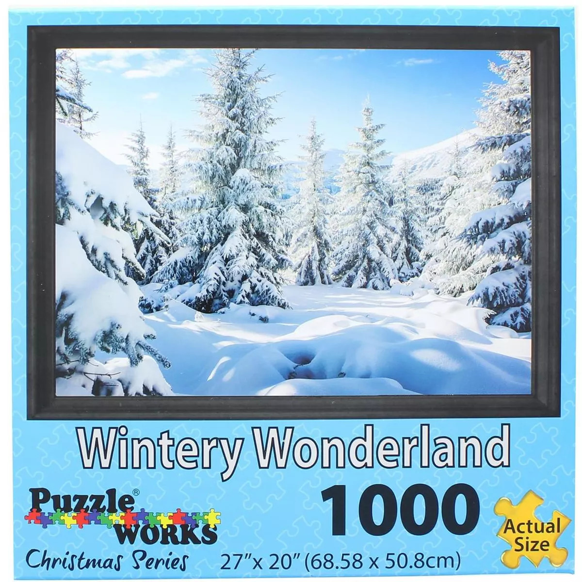 JPW Industries Inc. Wintery Wonderland 1000 Piece Jigsaw Puzzle | Target