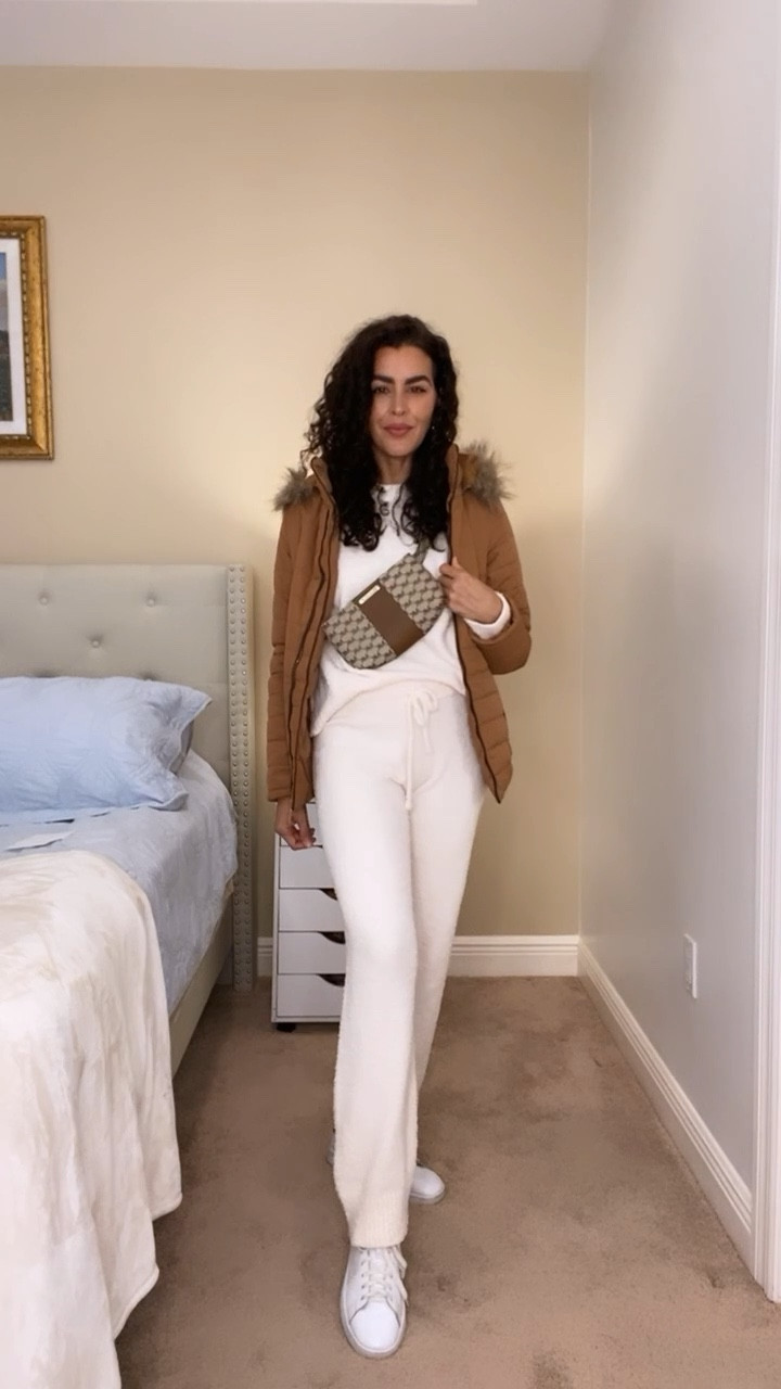 Amazon cozy loungewear! Wearing a size S in everything! Size down on the shoes. Belt bag is on sale! 
Amazon finds, puffer jacket, casual outfit 

#LTKFind #LTKstyletip #LTKSeasonal