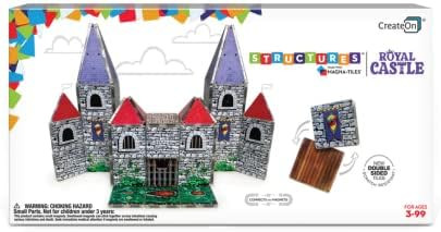 Magna-Tiles Structure-Building Set for Kids, Royal Castle Magnet Tiles, Magnetic Kids’ Building... | Amazon (US)