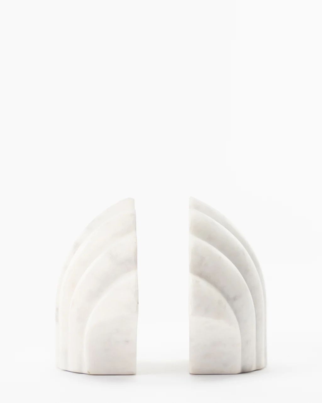 Marble Shell Bookends (Set of 2) | McGee & Co.