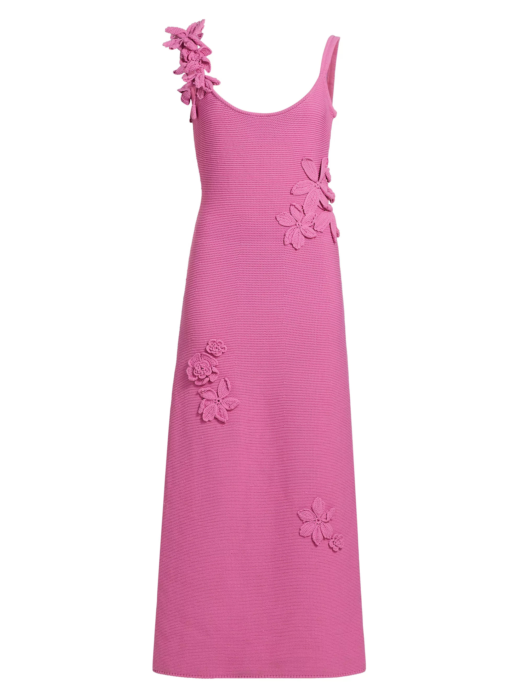 Allegra Floral Appliqué Knit Maxi Dress | Saks Fifth Avenue