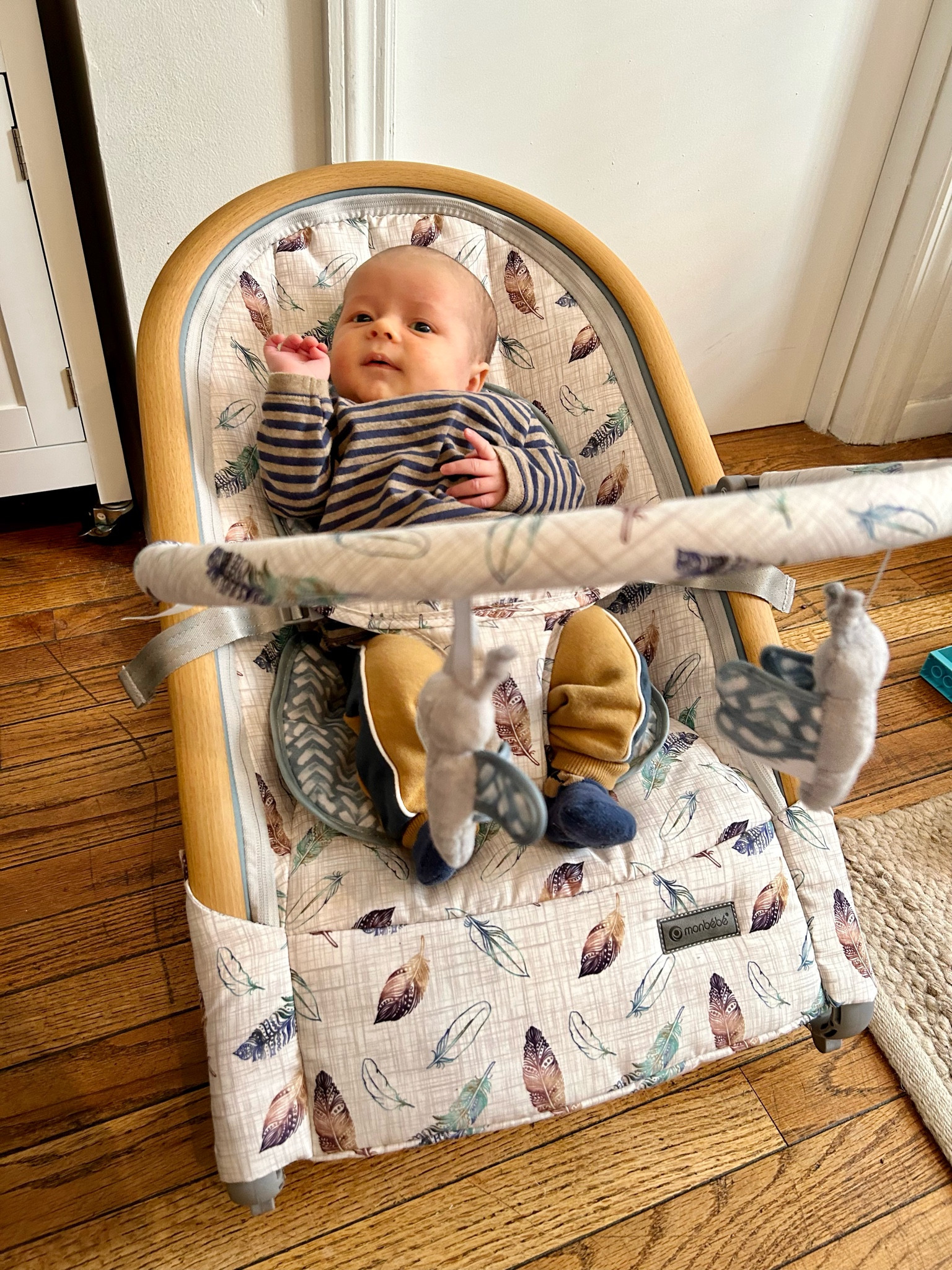 Jaxon’s cute little rocker chair

This was such a good purchase, it can recline and fold flat. It also looks like the cover can come off easily for washing. 


Baby essentials- baby rocker - baby bouncer - newborn chair - walmart finds - walmart baby - newborn essentials - gender neutral baby gift - baby boy - baby girl - baby nursery 

#LTKbaby #LTKhome #LTKunder50